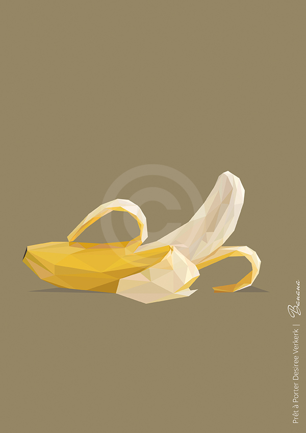 Illustration banana Verkerk